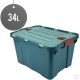 Hard Plastic Storage Tool Box 34L 490x 360x 280mm image