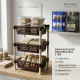 Modular Plastic Vegetable Rack 3 Tier image