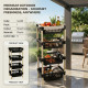 Modular Plastic Vegetable Rack 4 Tier STORAGE & ORGANISATION image