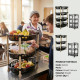 Oval 4 Tier Fruit and Vegetable Kitchen Rack STORAGE & ORGANISATION image