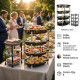 Oval 4 Tier Fruit and Vegetable Kitchen Rack STORAGE & ORGANISATION image