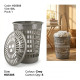 Plastic Round Laundry Basket Hamper 60L image