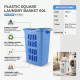 Plastic Square Laundry Basket 60L STORAGE & ORGANISATION image