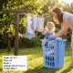 Plastic Square Laundry Basket 60L STORAGE & ORGANISATION image