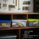 Plastic Stackable Storage Box With Lid 30L image