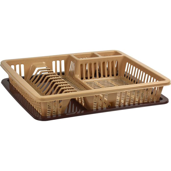 Luxury Dish Drainer with Tray Large image