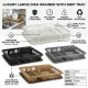 Luxury Dish Drainer with Tray Large image