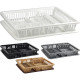 Luxury Dish Drainer with Tray Large image