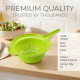 Plastic Colander with Handle 24cm image