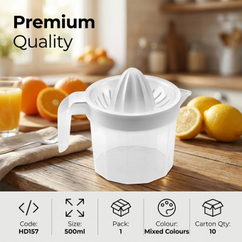 Plastic Manual Squeezer With Measuring Jug 500ml