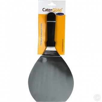 Pro Stainless Steel Burger Spatula 34cm