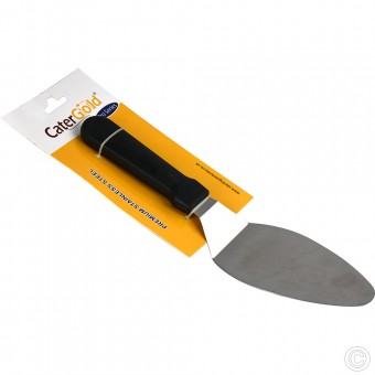 Pro Stainless Steel Oval Cake Spatula 31cm