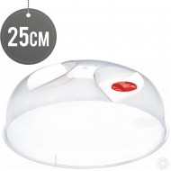 Clear Microwave Plate Cover Plastic 25cm