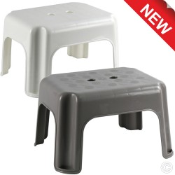 Heavy Duty Plastic Sitting Stool Stackable Small