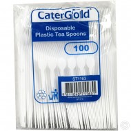 Disposable Plastic Tea Spoons 100pack
