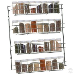 Stainless Steel Spice Rack 4 Tier