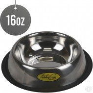 Stainless Steel Pet Dog Bowl 16 Oz