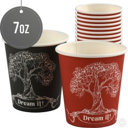 Single Walled Paper Cup 7oz 20pack