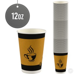 Single Walled Paper Cup 12oz 50pack 