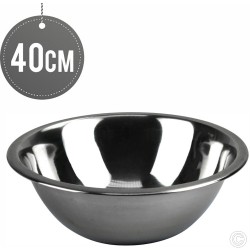 Stainless Steel Deep Mixing Bowl 40cm