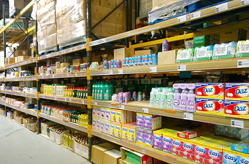 Wholesale products in Sterling Ventures warehouse
