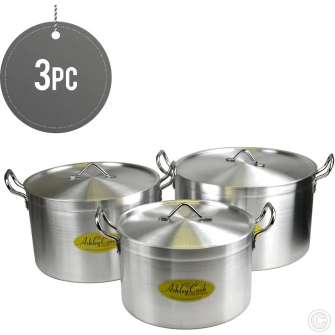 Klassic Supreme Caserole Set 32,36,40 cm ALUMINIUM COOKWARE, COOKWARE image